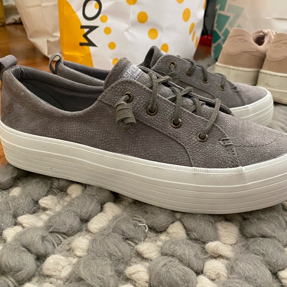 Sperry platform sneakers